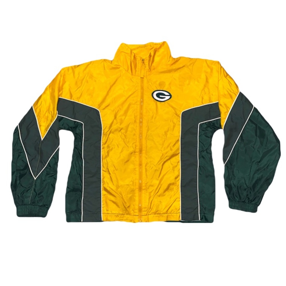 Retro Y2K NFL Packers Windbreaker 🏈